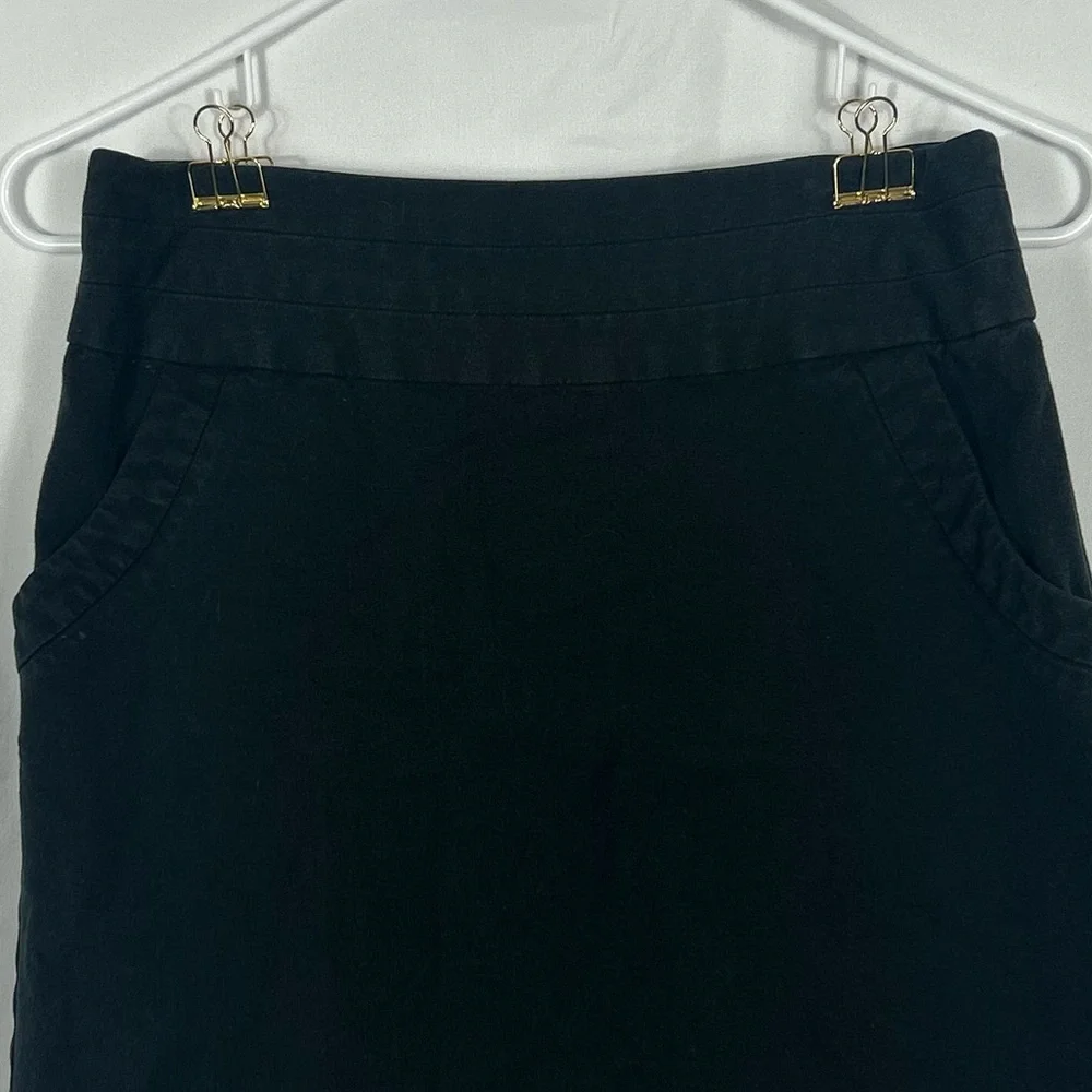 Banana Republic black miniskirt pockets 6 - Picture 6 of 8